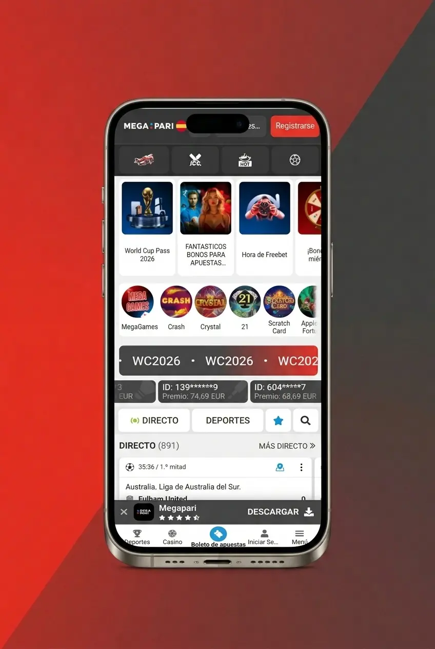 Guía de descarga e instalación de la app MegaPari en iPhone y iPad con iOS 12 o superior