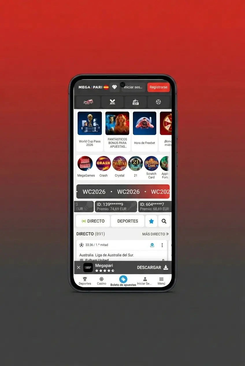 Guía para descargar e instalar el APK de MegaPari en dispositivos Android compatibles con España